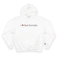 I Heart East Norwalk. Champion Hoodie