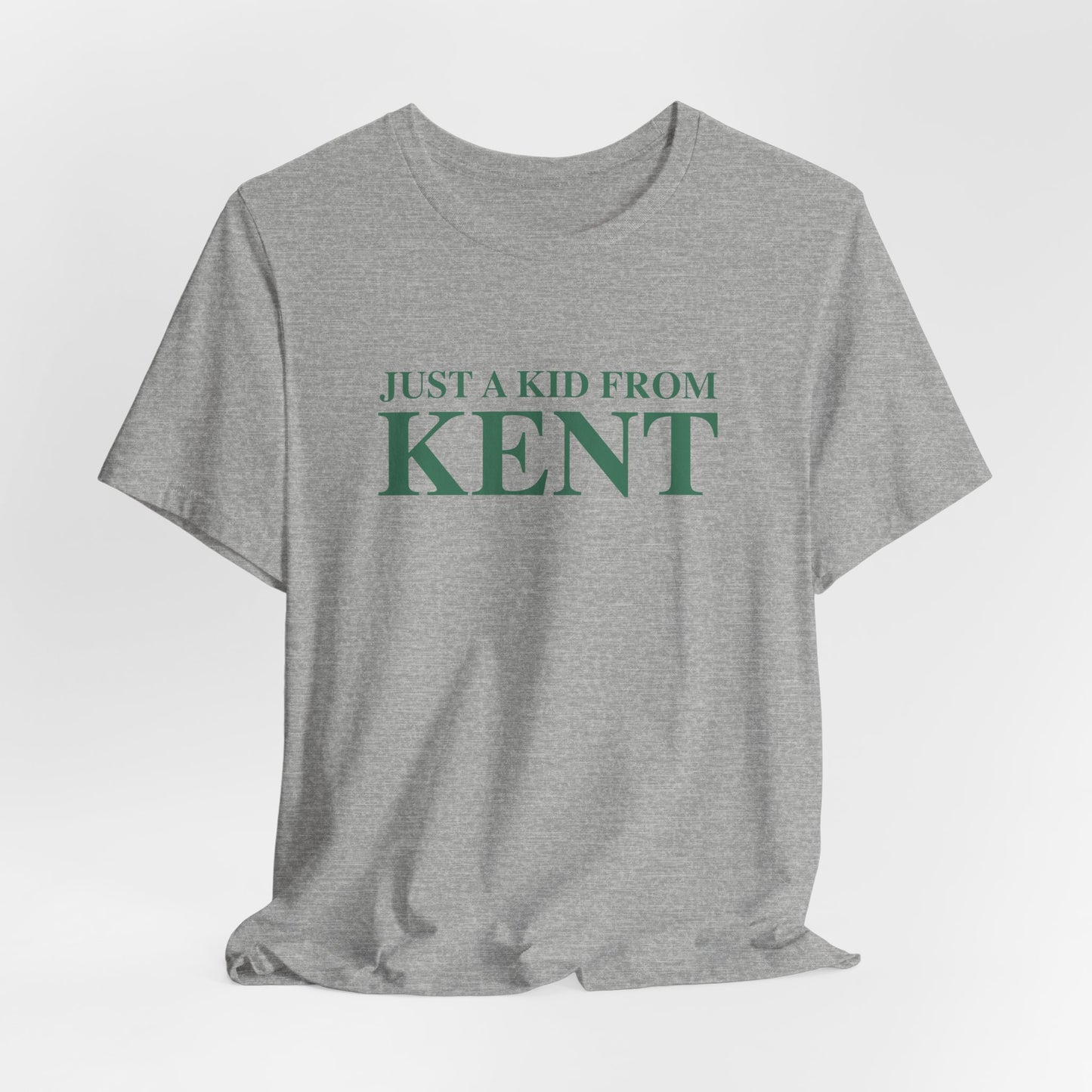 Just a kid from Kent Unisex Jersey Short Sleeve T-Shirt