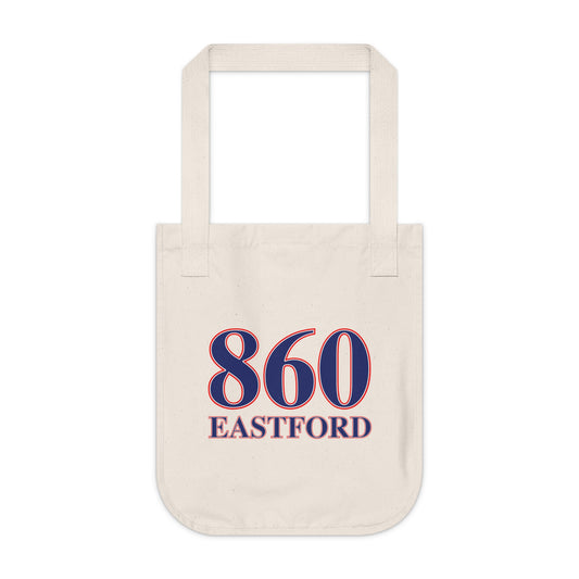 860 Eastford Red, White & Blue Organic Canvas Tote Bag