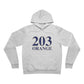 203 Orange Unisex Sponge Fleece Pullover Hoodie