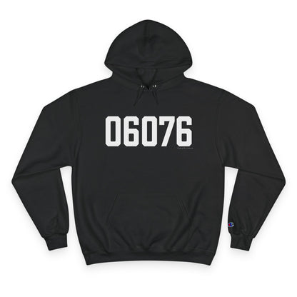 06076 Union CT Zip Code Champion Hoodie