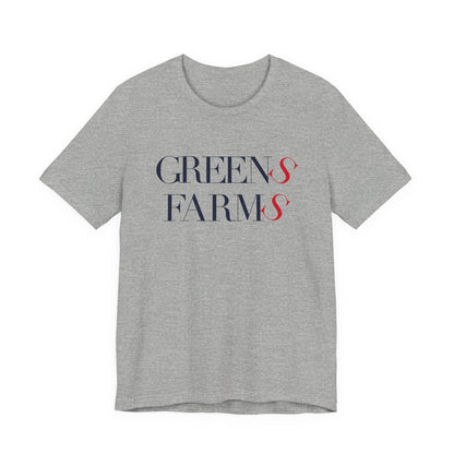 41 Tilt Greens Farms Unisex Jersey Short Sleeve T-Shirt