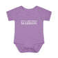 Just a kid from Madison Infant Baby Rib Bodysuit