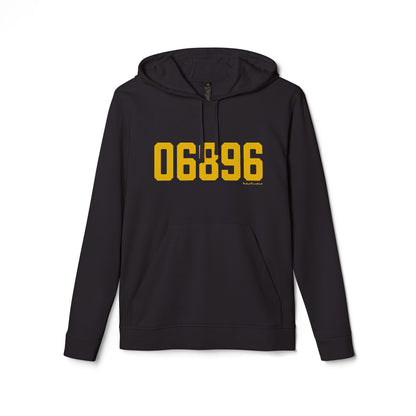 06896 Redding Connecticut Zip Code adidas Unisex Fleece Hoodie Sweatshirt