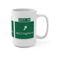 Vintage WCP Exit 64 Sign Mug 15oz