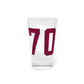 06027 Hartland Connecticut Zip Code Pint Glass, 16oz