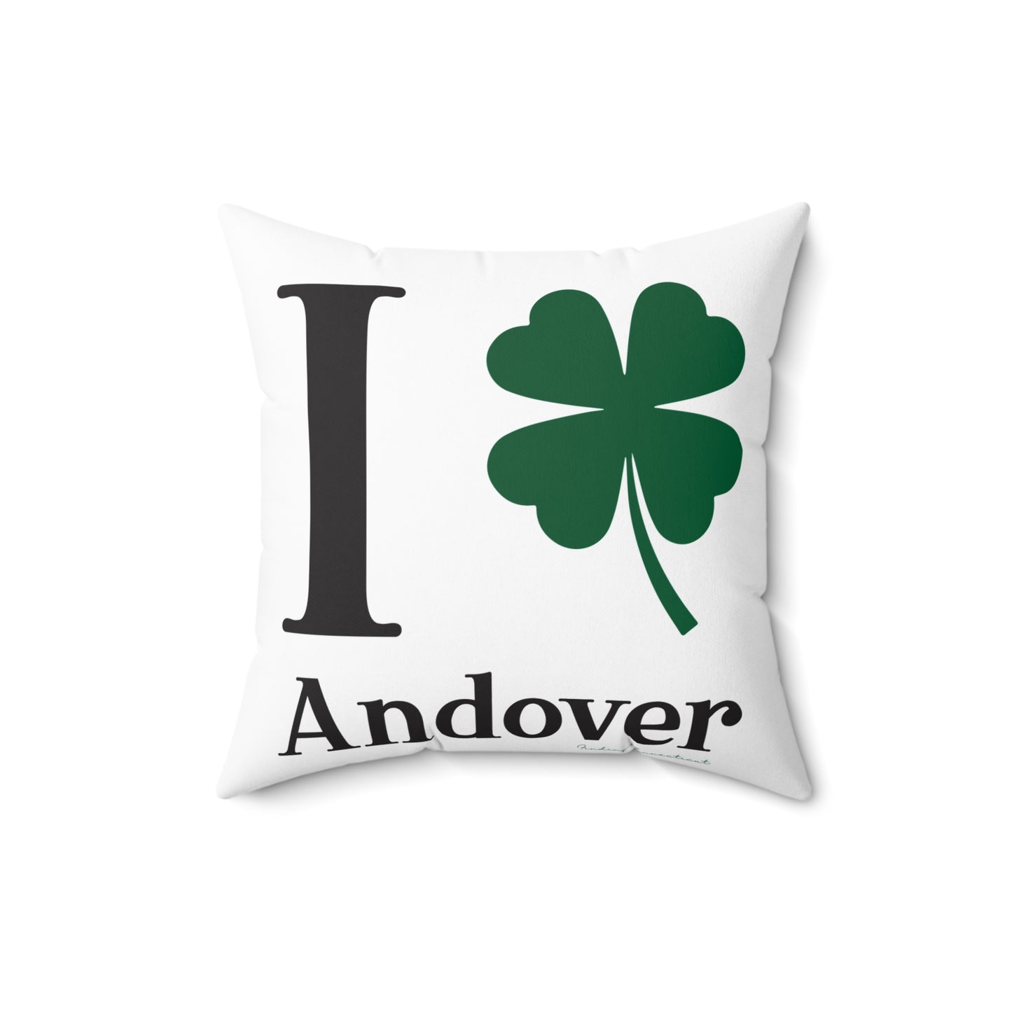I Clover Andover Spun Polyester Square Pillow
