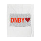 Danbury Love Velveteen Plush Blanket