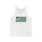 East Hampton Connecticut St. Patrick’s Day Flag Unisex Jersey Tank Top