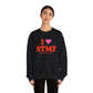 I Heart STMF Unisex Heavy Blend™ Crewneck Sweatshirt