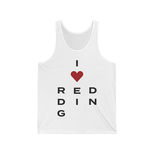 Redding Vision Unisex Jersey Tank Top