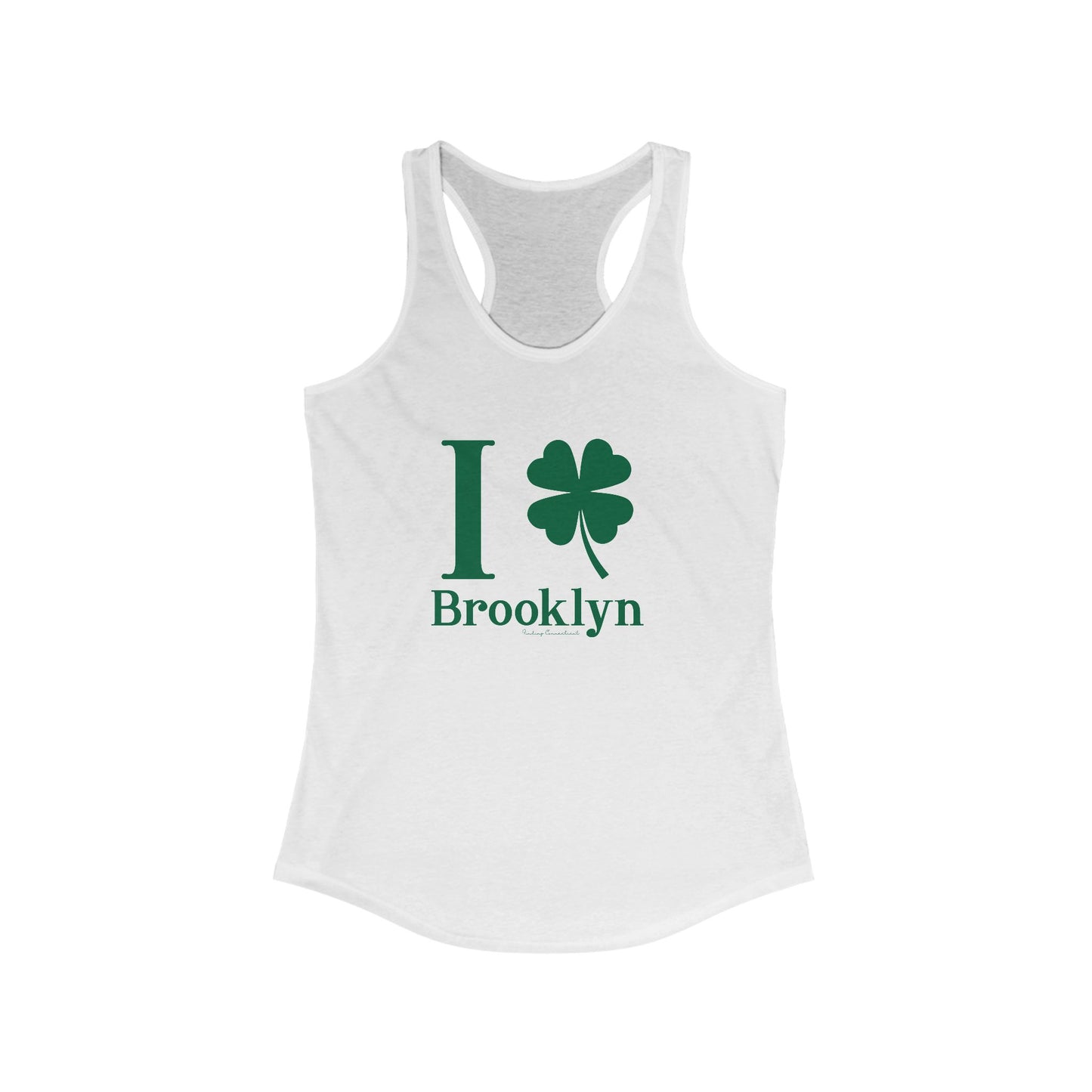 I Clover Brooklyn Women's Ideal Racerback Tank Top