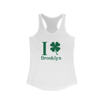 I Clover Brooklyn Women's Ideal Racerback Tank Top