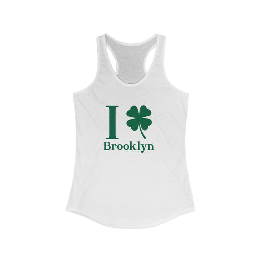 I Clover Brooklyn Women's Ideal Racerback Tank Top