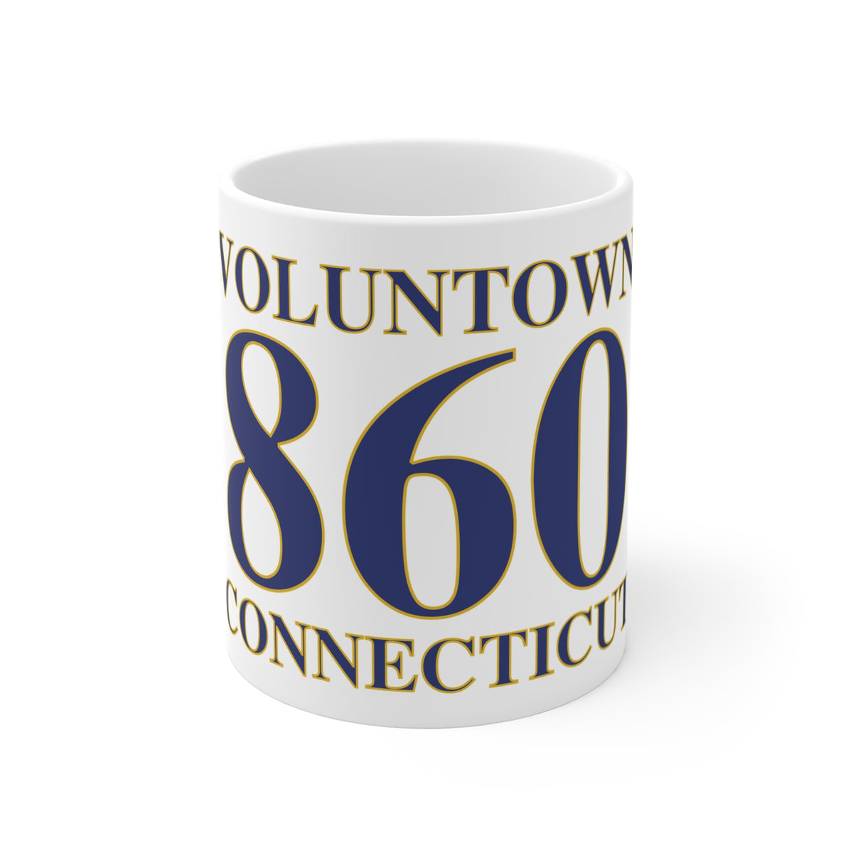 Voluntown 860 Connecticut Connecticut Mug 11oz