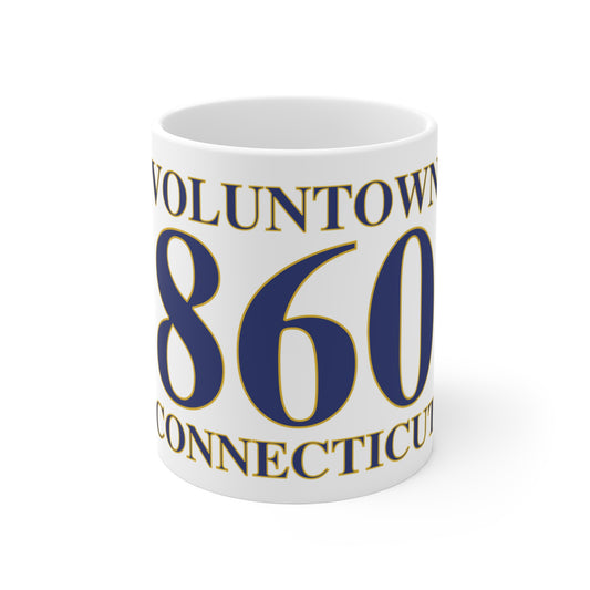 Voluntown 860 Connecticut Connecticut Mug 11oz