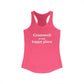 Cromwell is My Happy Place Women's Ideal Racerback Tank Top