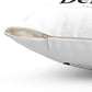 I Clover Derby Spun Polyester Square Pillow