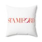41 Tilt Stamford Spun Polyester Square Pillow