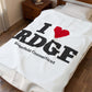 I Heart RDGF Velveteen Plush Blanket