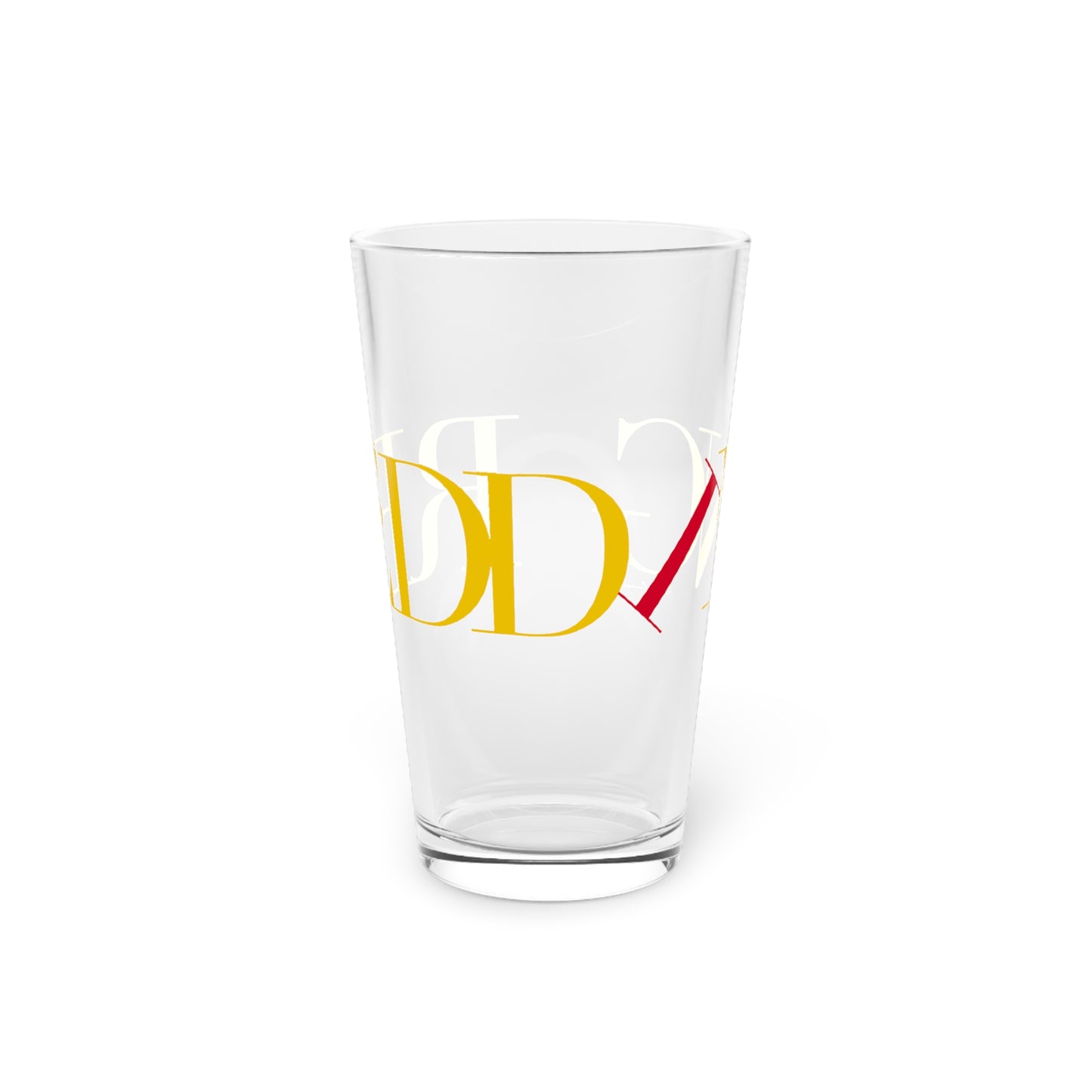 41 Tilt Redding Pint Glass, 16oz