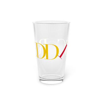41 Tilt Redding Pint Glass, 16oz
