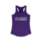 Just a kid from Storrs Women's Ideal Racerback Tank Top