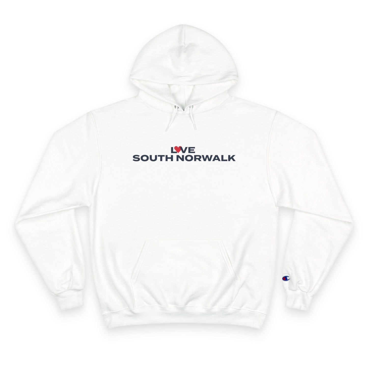 Love South Norwalk Champion Hoodie