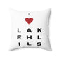 Lake Hills Vision Spun Polyester Square Pillow