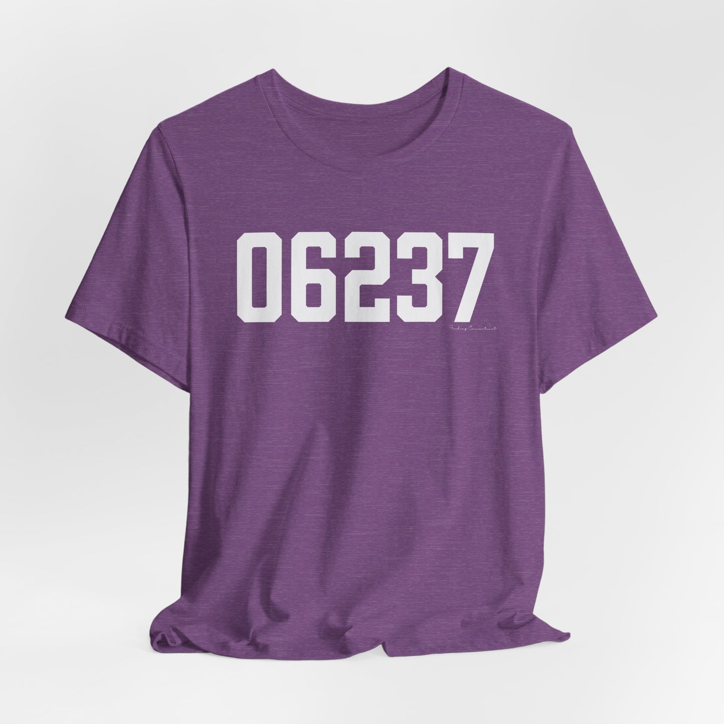 06237 Columbia CT Zip Code Unisex Jersey Short Sleeve T-Shirt