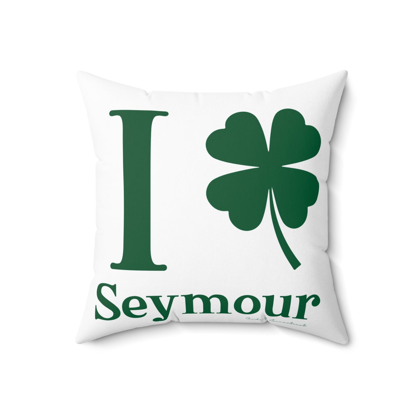 I Clover Seymour Spun Polyester Square Pillow