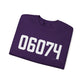 06074 - South Windsor CT Zip Code  Unisex Heavy Blend™ Crewneck Sweatshirt