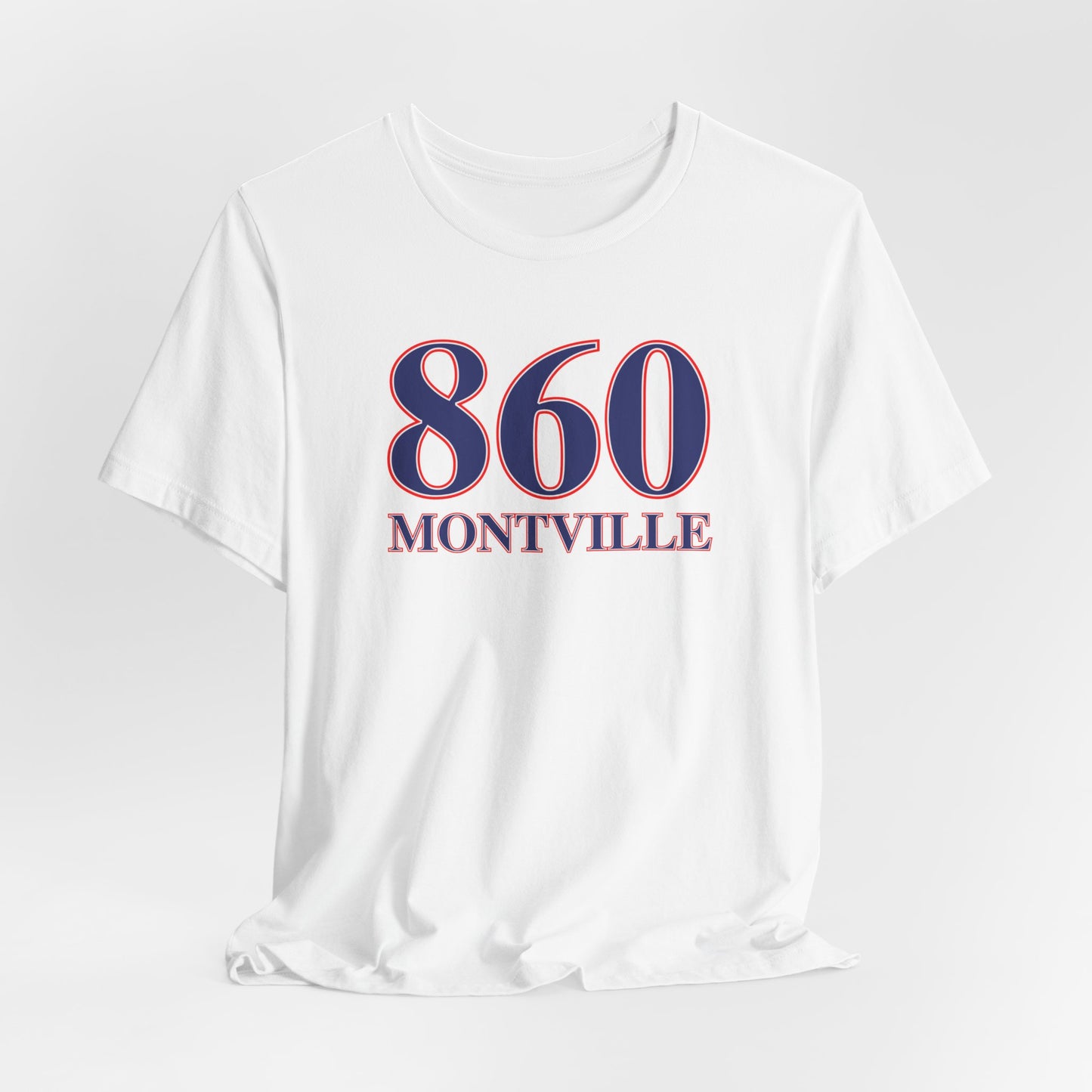 860 Montville Red White & Blue Unisex Jersey Short Sleeve T-Shirt