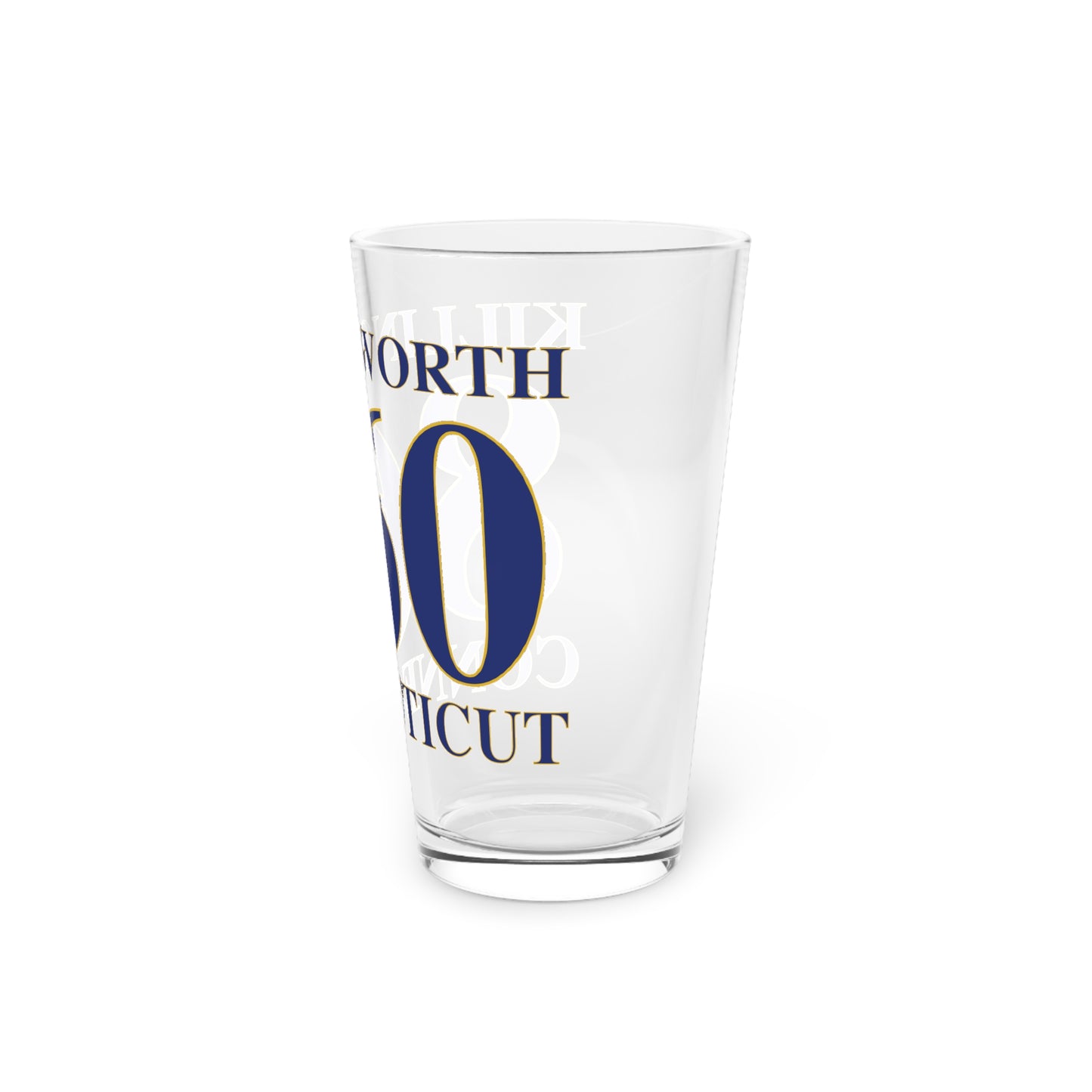 Killingworth 860 Connecticut Pint Glass, 16oz