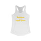 Haddam is My Happy Place Women's Ideal Racerback Tank Top