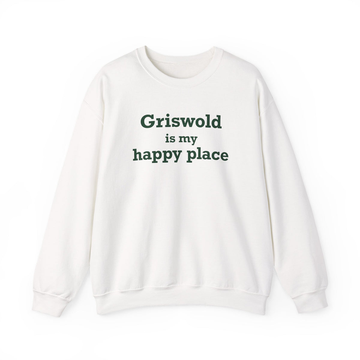 Griswold is My Happy Place Unisex Heavy Blend™ Crewneck Sweatshirt