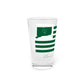 Lyme Connecticut St. Patrick’s Day Flag Pint Glass, 16oz