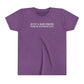 Just a kid from North Stonington Youth Short Sleeve T-Shirt