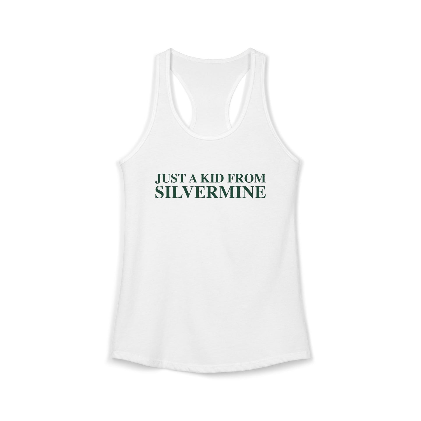 I Really Really Miss Silvermine Women's Ideal Racerback Tank Top