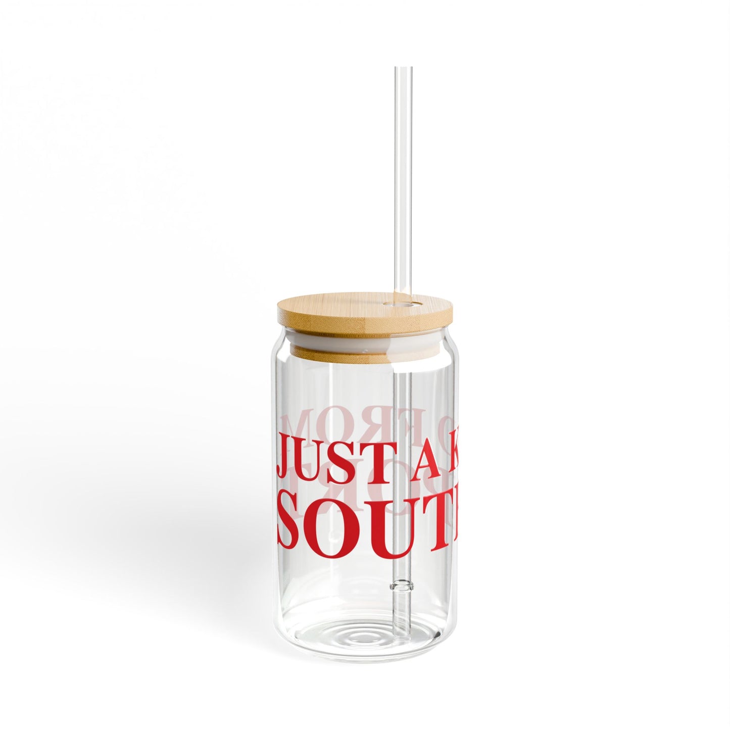 Just a kid from Southport Sipper Glass, 16oz