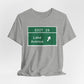 Vintage Merritt Parkway Exit 29 Sign Unisex Jersey Short Sleeve T-Shirt