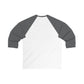 203 Weston Unisex 3\4 Sleeve Baseball Tee