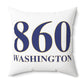 860 Washington Polyester Square Pillow