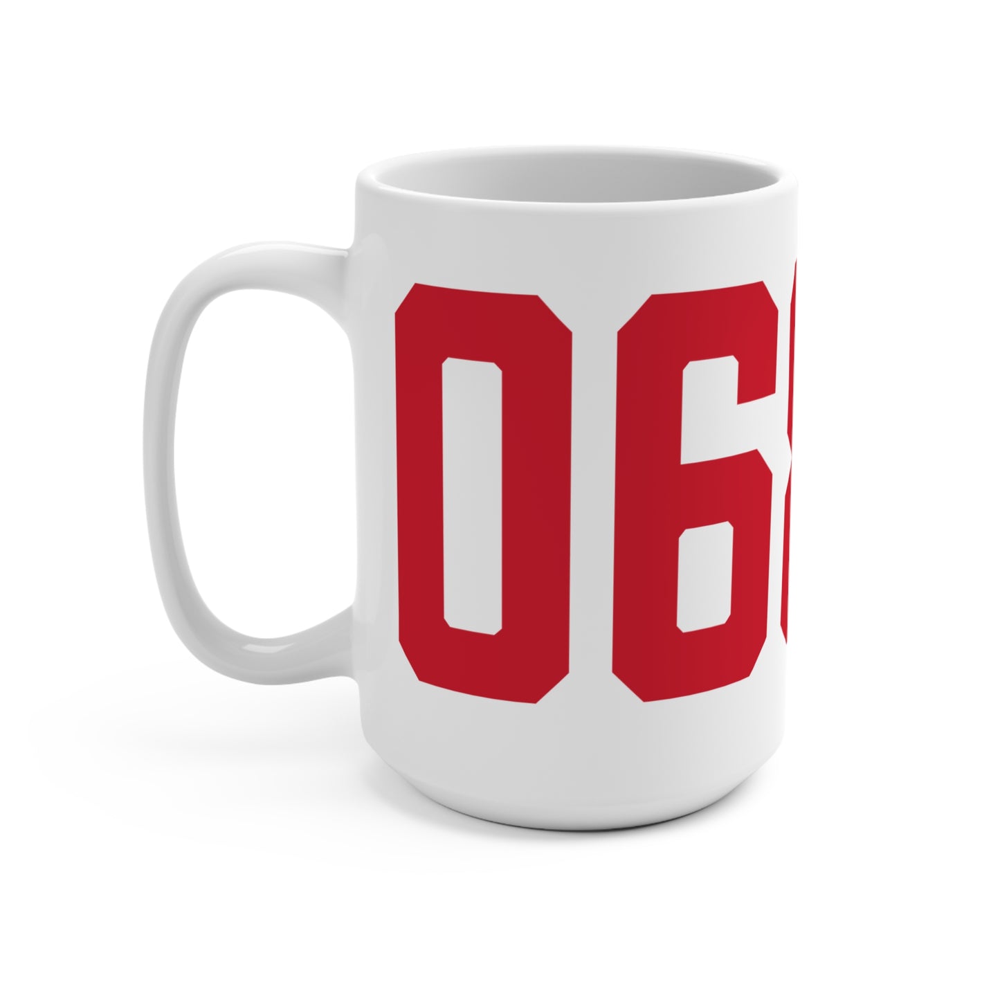 06853 Norwalk Connecticut Zip Code Mug 15oz