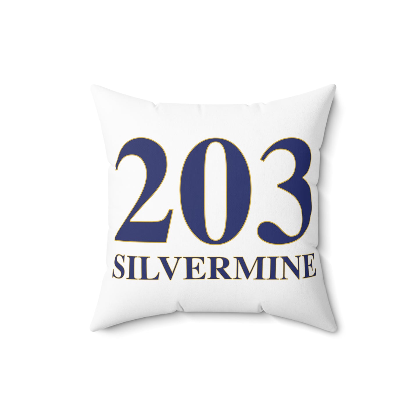 203 Silvermine Spun Polyester Square Pillow