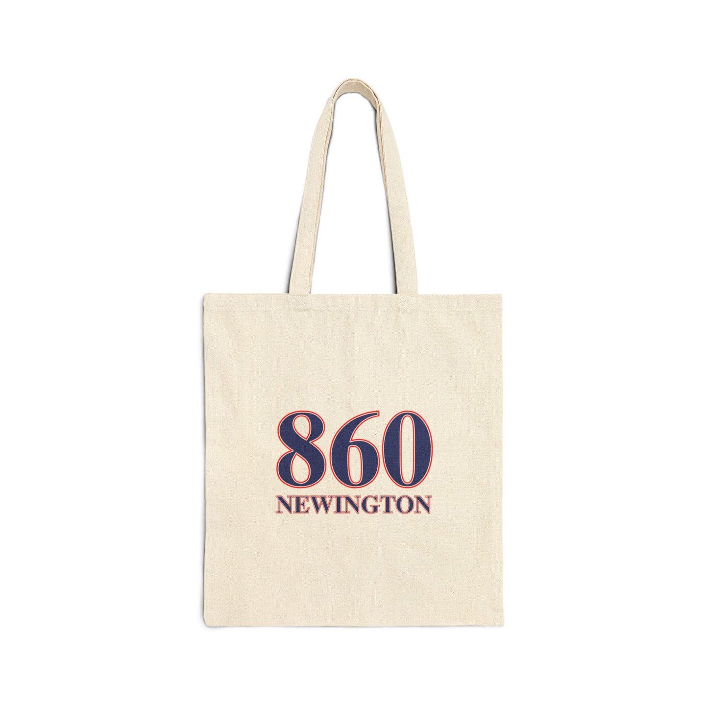 860 Newington Red, White & Blue Cotton Canvas Tote Bag