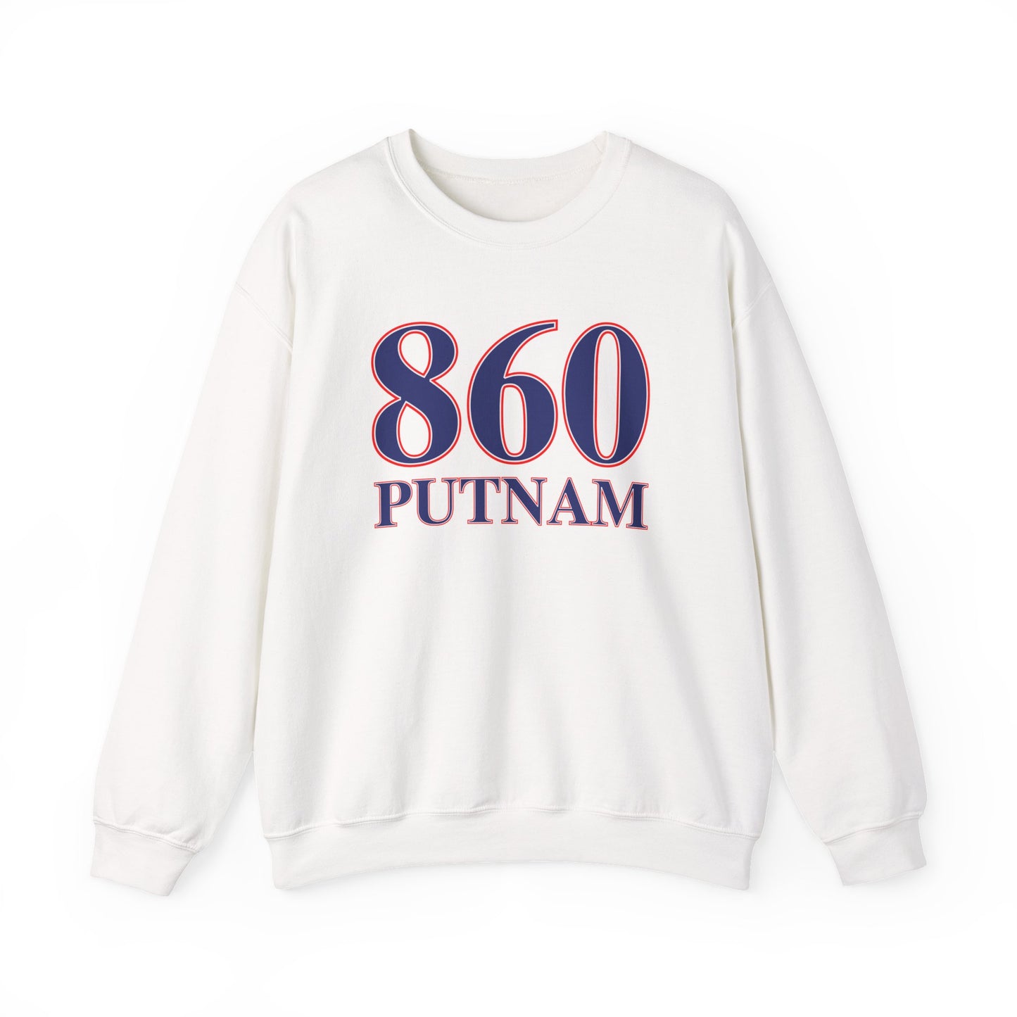 860 Putnam Red White & Blue Unisex Heavy Blend™ Crewneck Sweatshirt
