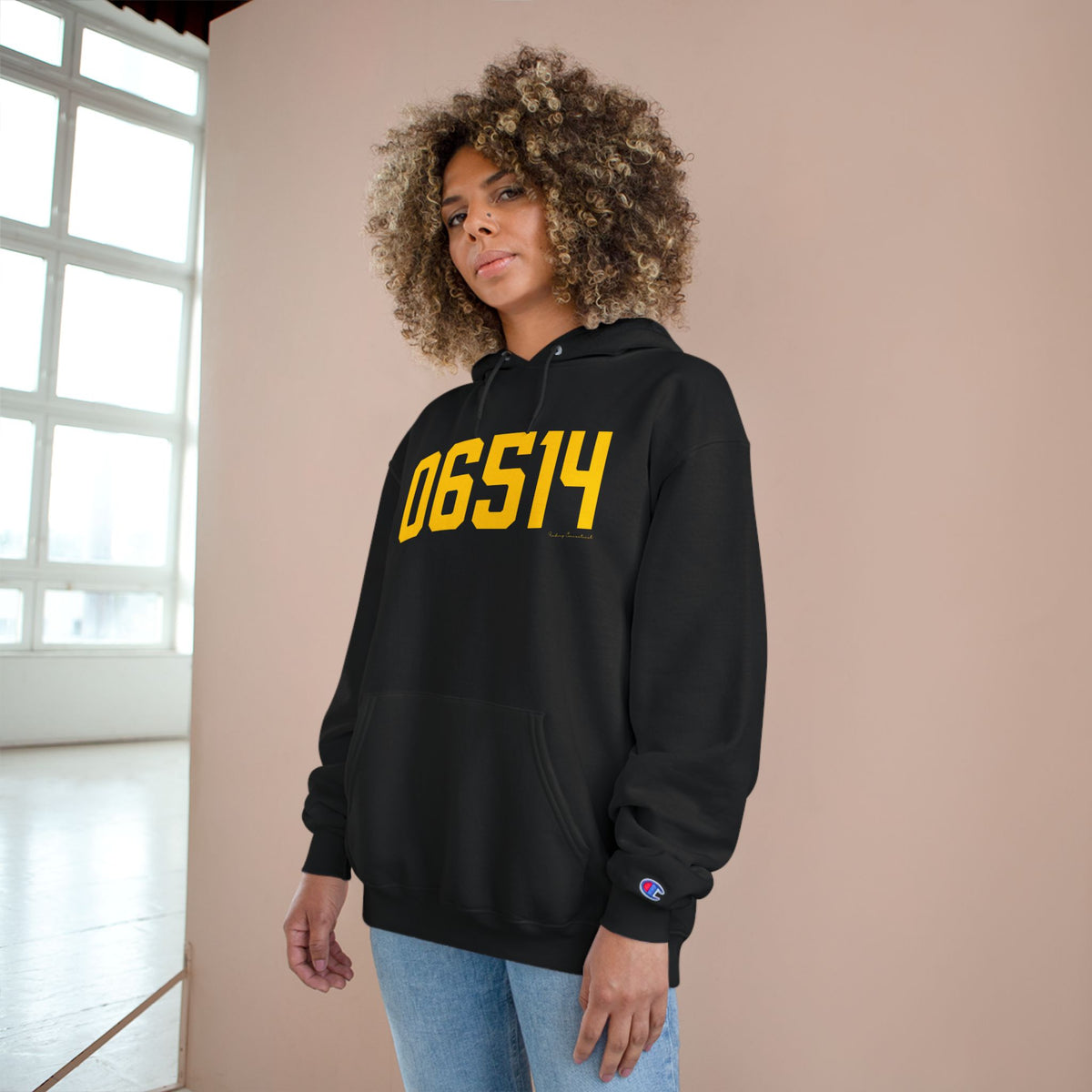 06514 Hamden Connecticut Zip Code Champion Hoodie