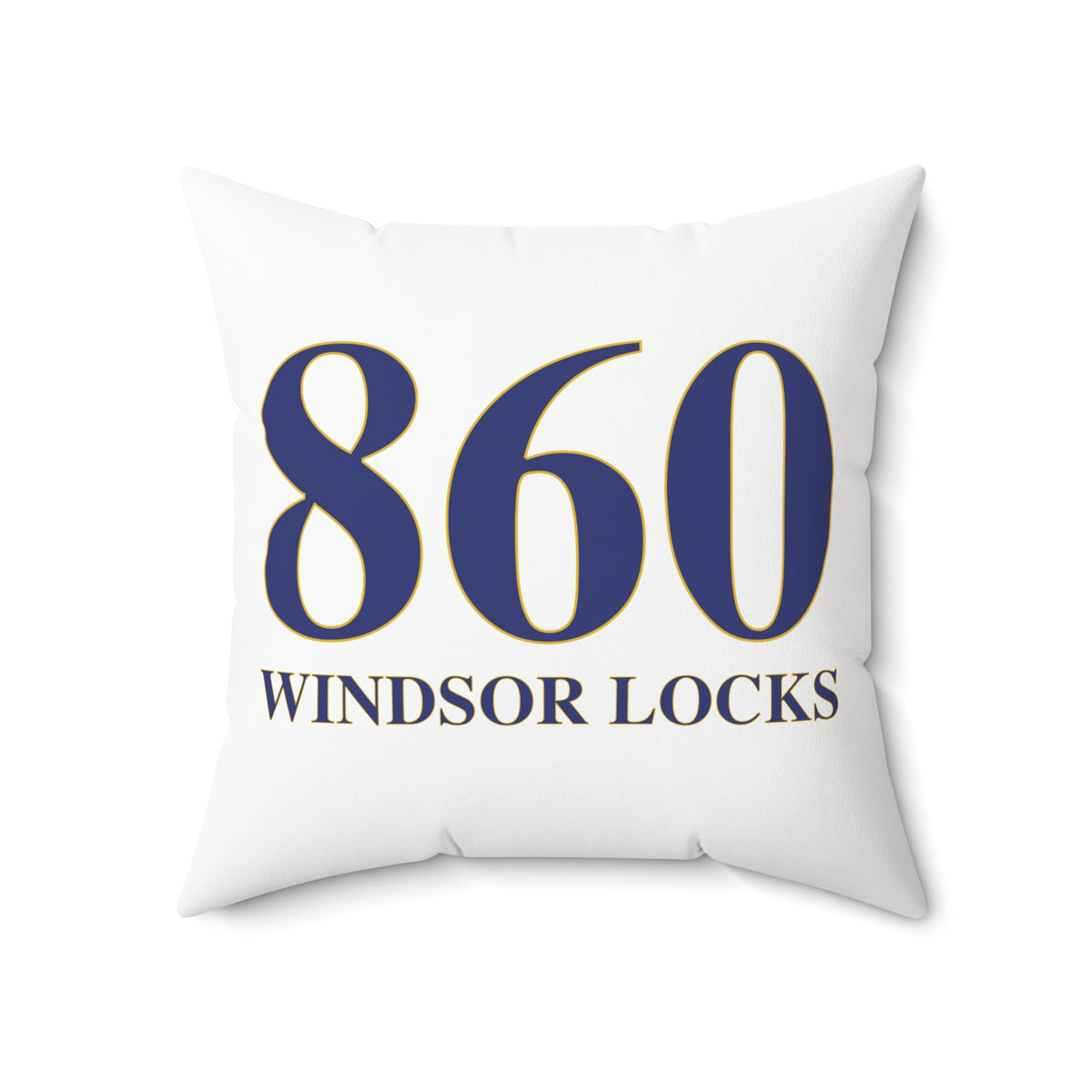860 Windsor Locks Polyester Square Pillow