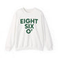 Eight Six O’ Unisex Heavy Blend™ Crewneck Sweatshirt Lucky Green – St. Patrick’s Day